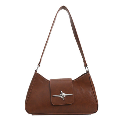 Autumn And Winter Textured Underarm Bag 1