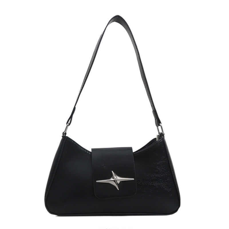 Autumn And Winter Textured Underarm Bag 1