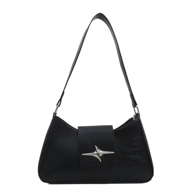 Autumn And Winter Textured Underarm Bag 1