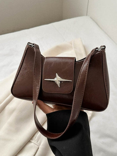 Autumn And Winter Textured Underarm Bag 1