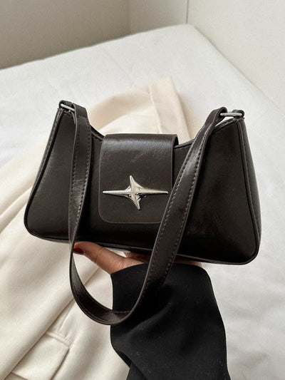 Autumn And Winter Textured Underarm Bag 1