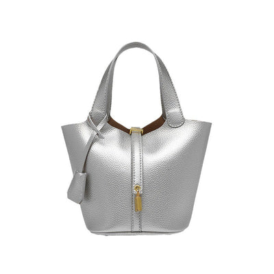 Lychee-Patterned Bucket Bag 2