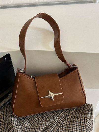 Autumn And Winter Textured Underarm Bag 1