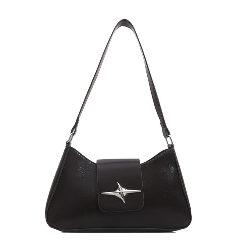 Autumn And Winter Textured Underarm Bag 1